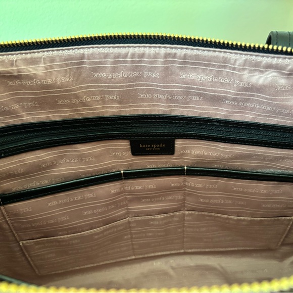 Kate Spade Black Zip-Top Tote - Picture 5 of 11